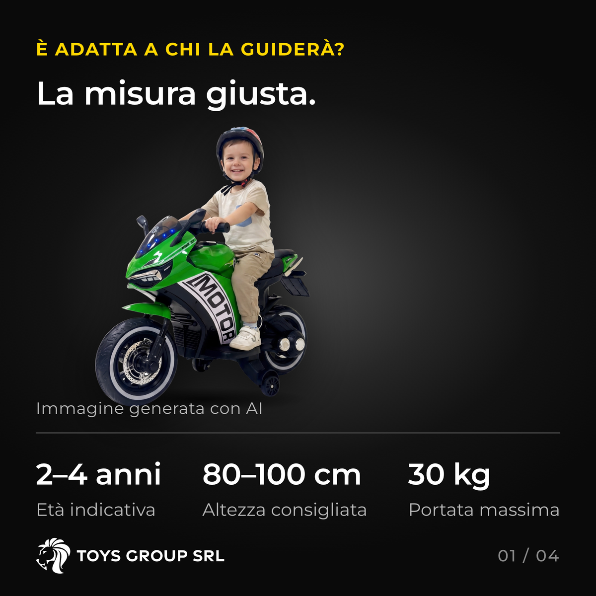 Moto Pista — 1/4