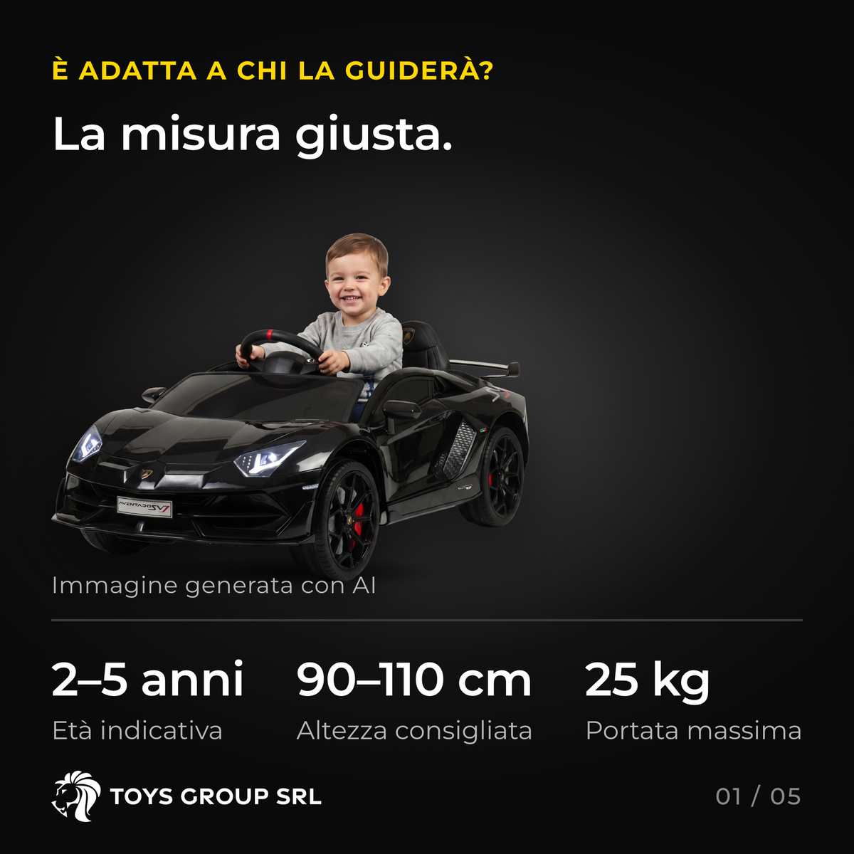 Lamborghini Aventador — 1/5