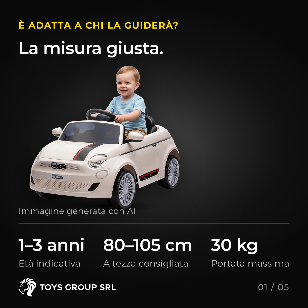 Fiat 500e — 1/5