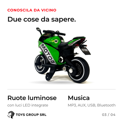 Moto Pista — 3/4
