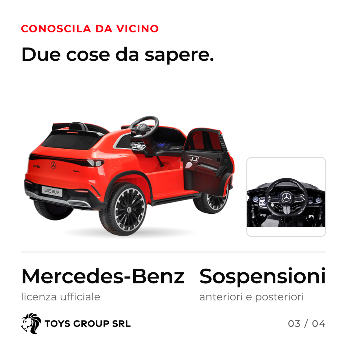 Mercedes EQS SUV — 3/4