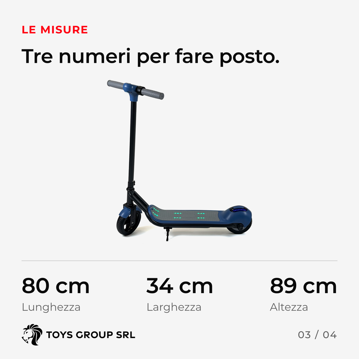 Monopattino Simate S4 — 3/4