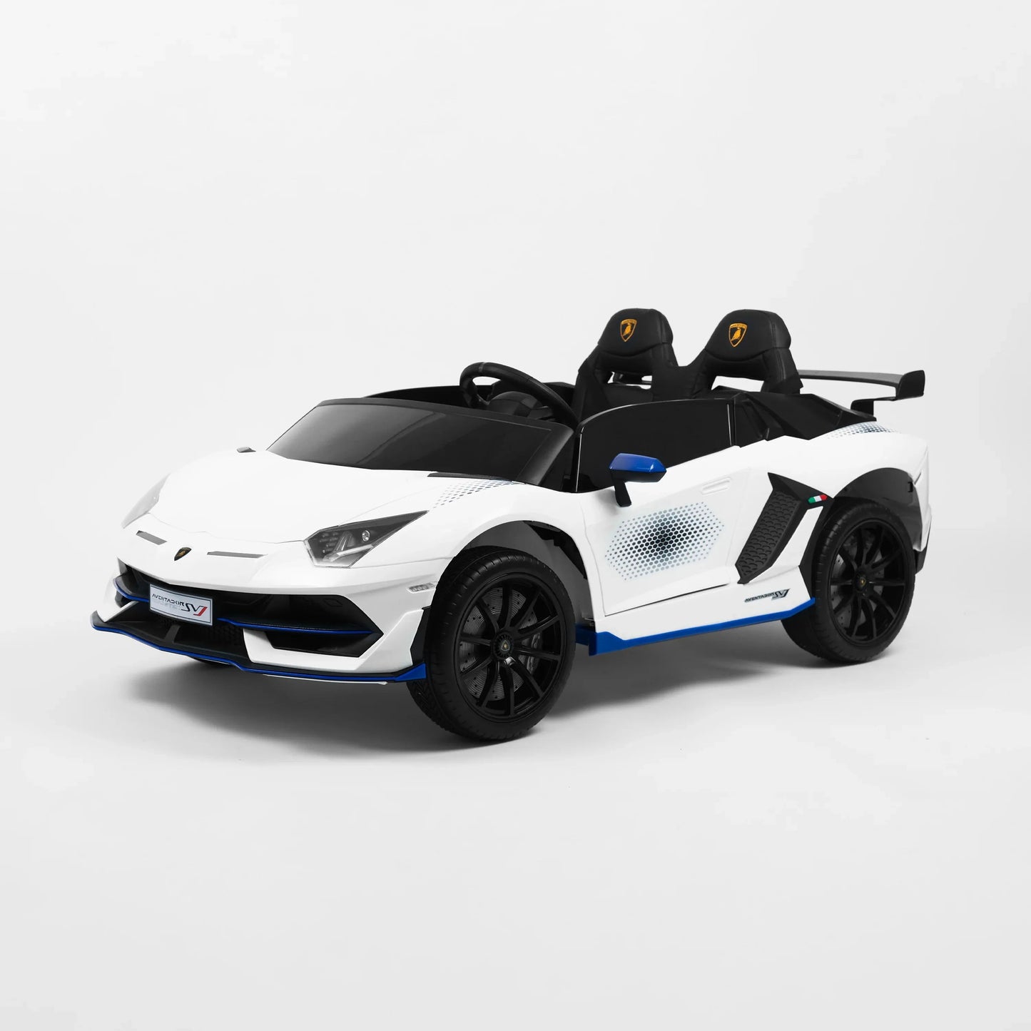 Lamborghini Aventador Thiago elettrica bambini - vista frontale