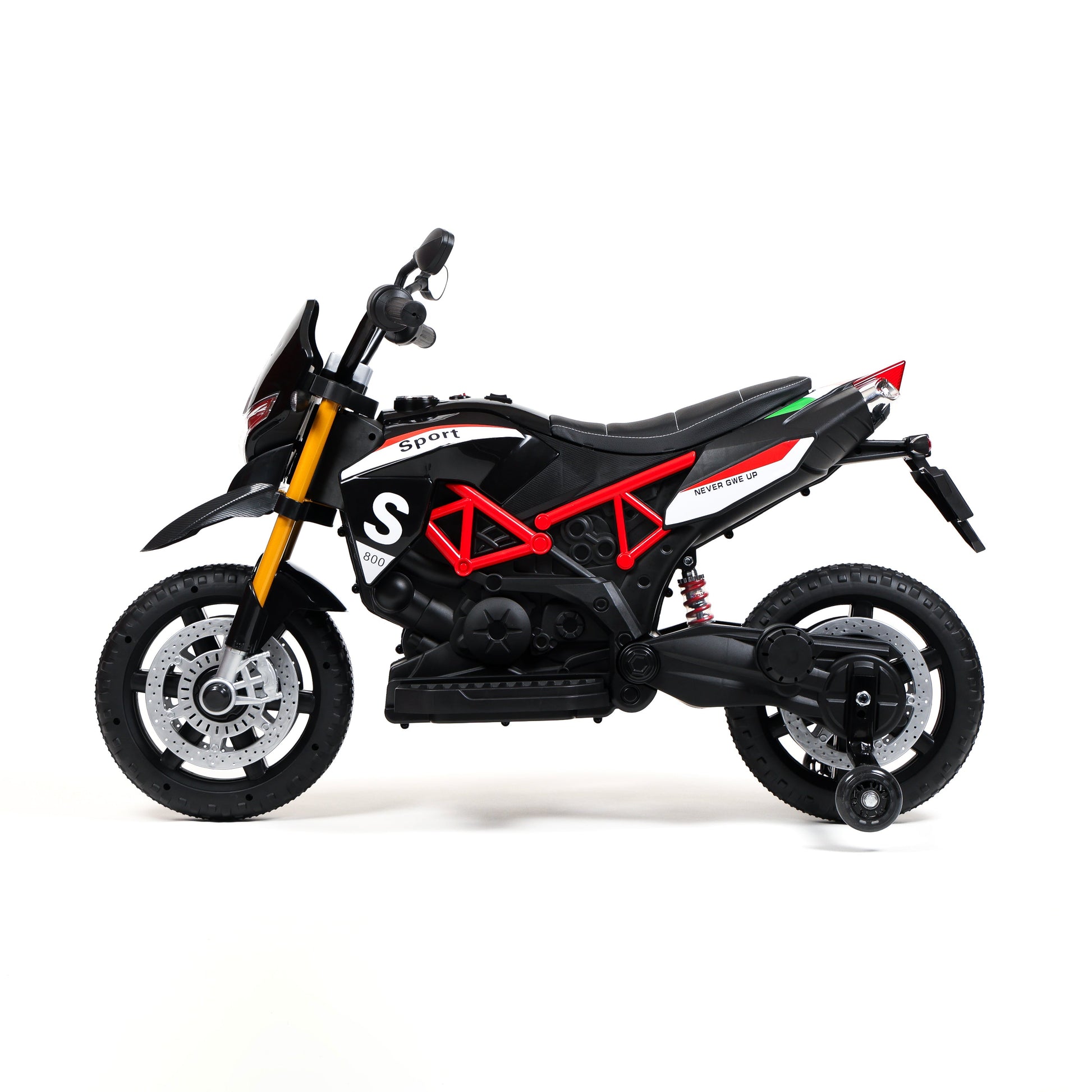 Moto Motard Sport elettrica bambini - vista laterale