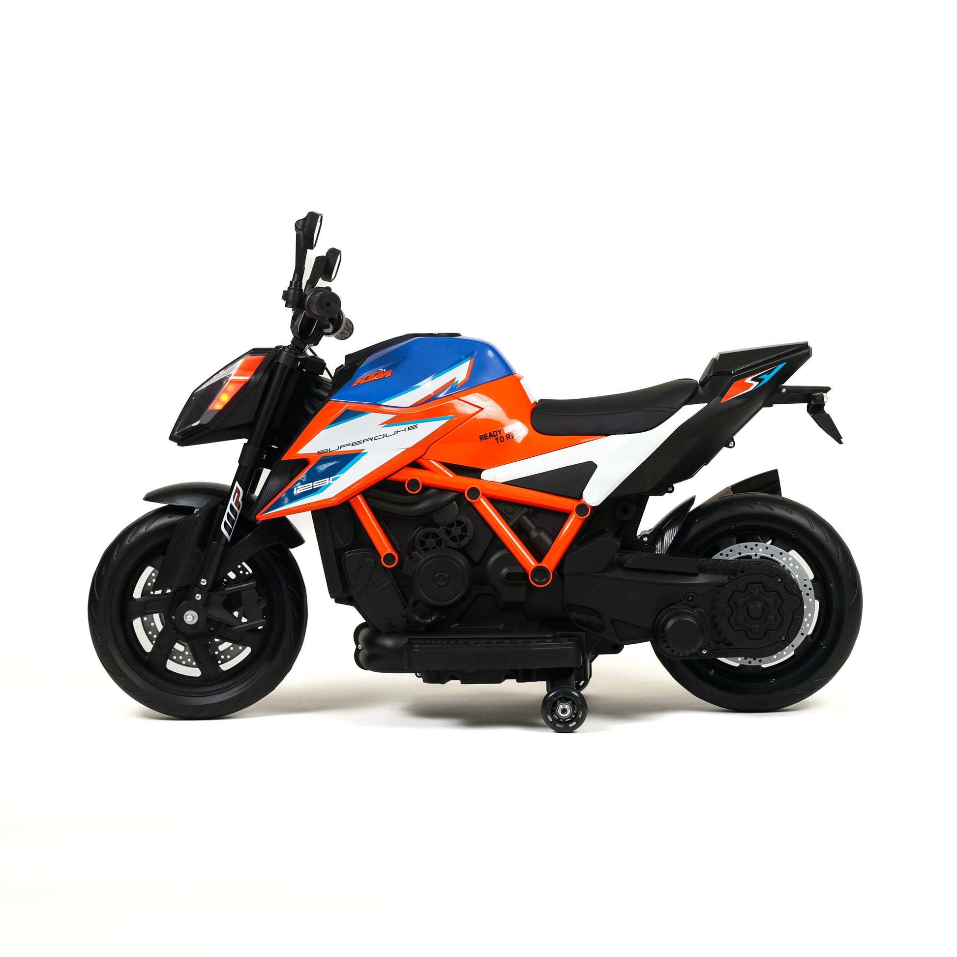 Ktm Superduke 1290 elettrica bambini - vista dall'alto