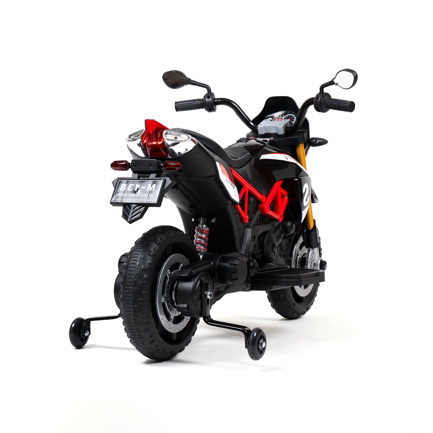 Moto Motard Sport elettrica bambini - dettaglio interni