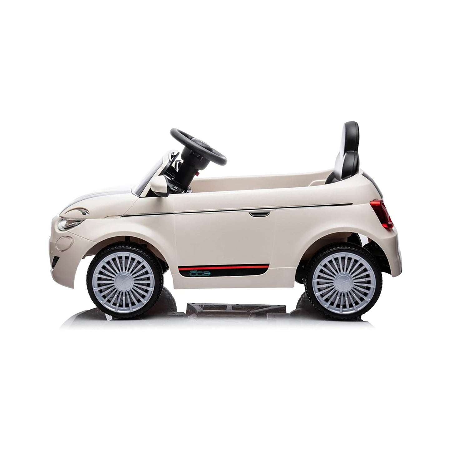 FIAT 500e — vista laterale