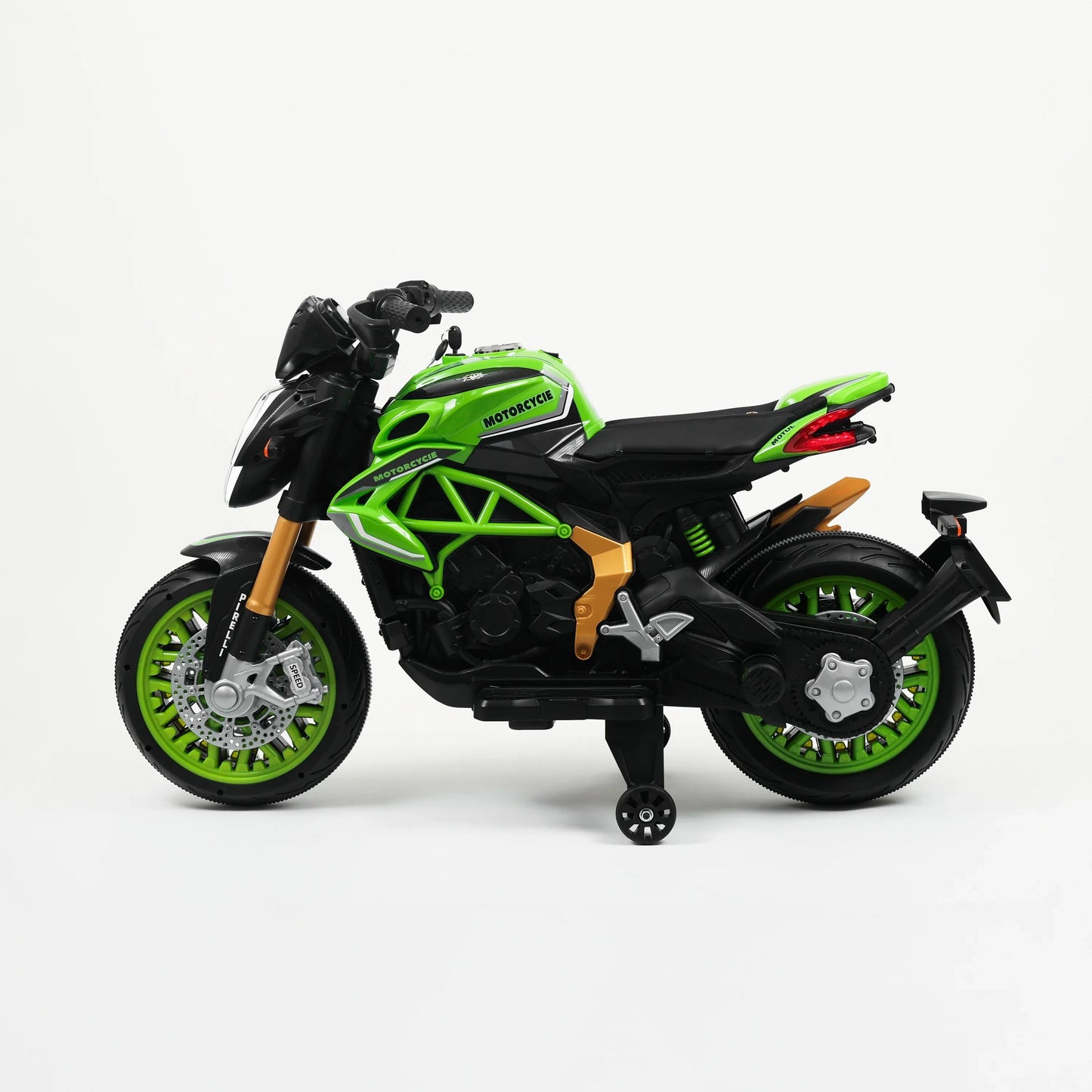Moto Da Pista Multiled elettrica bambini - vista dall'alto