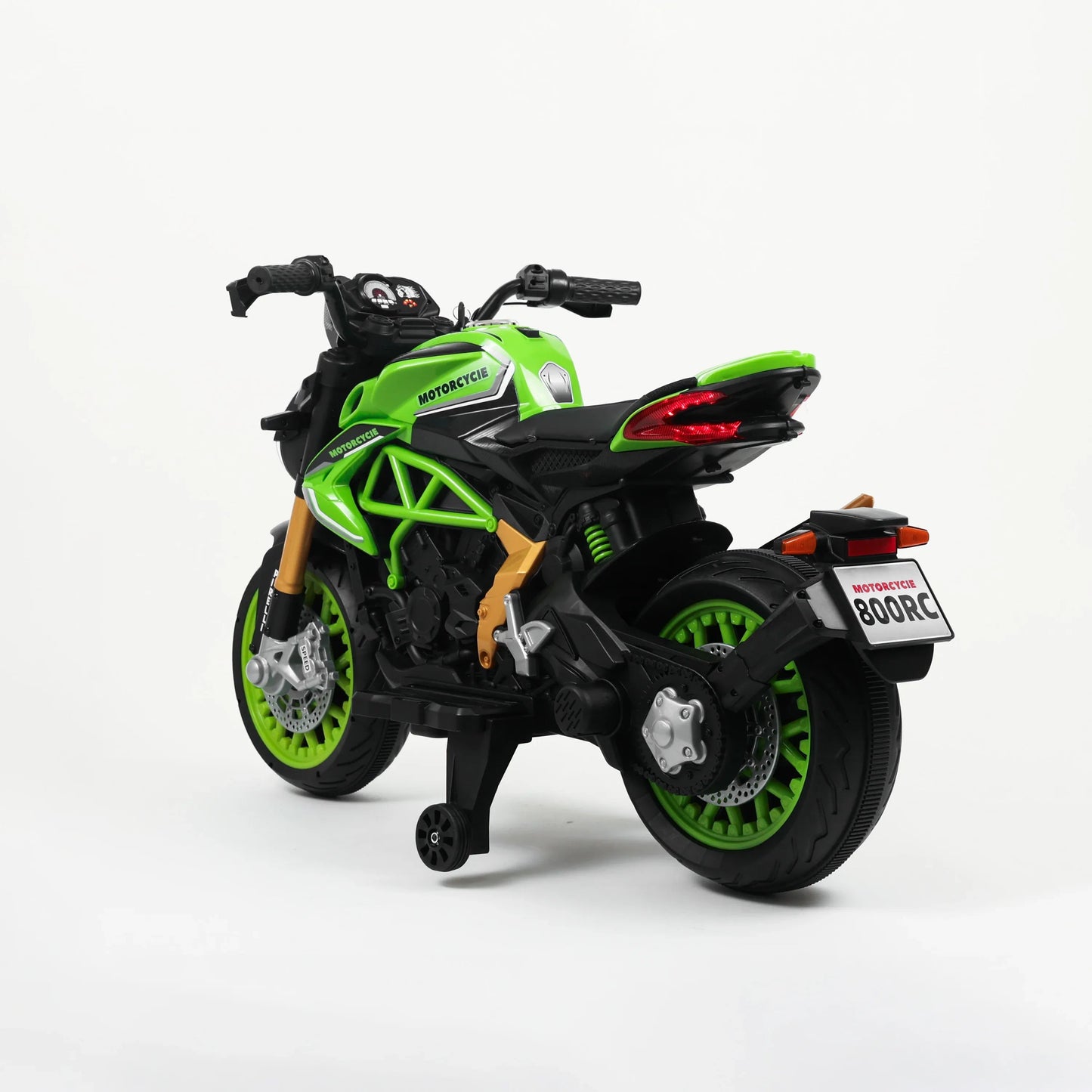 Moto Da Pista Multiled elettrica bambini - vista posteriore