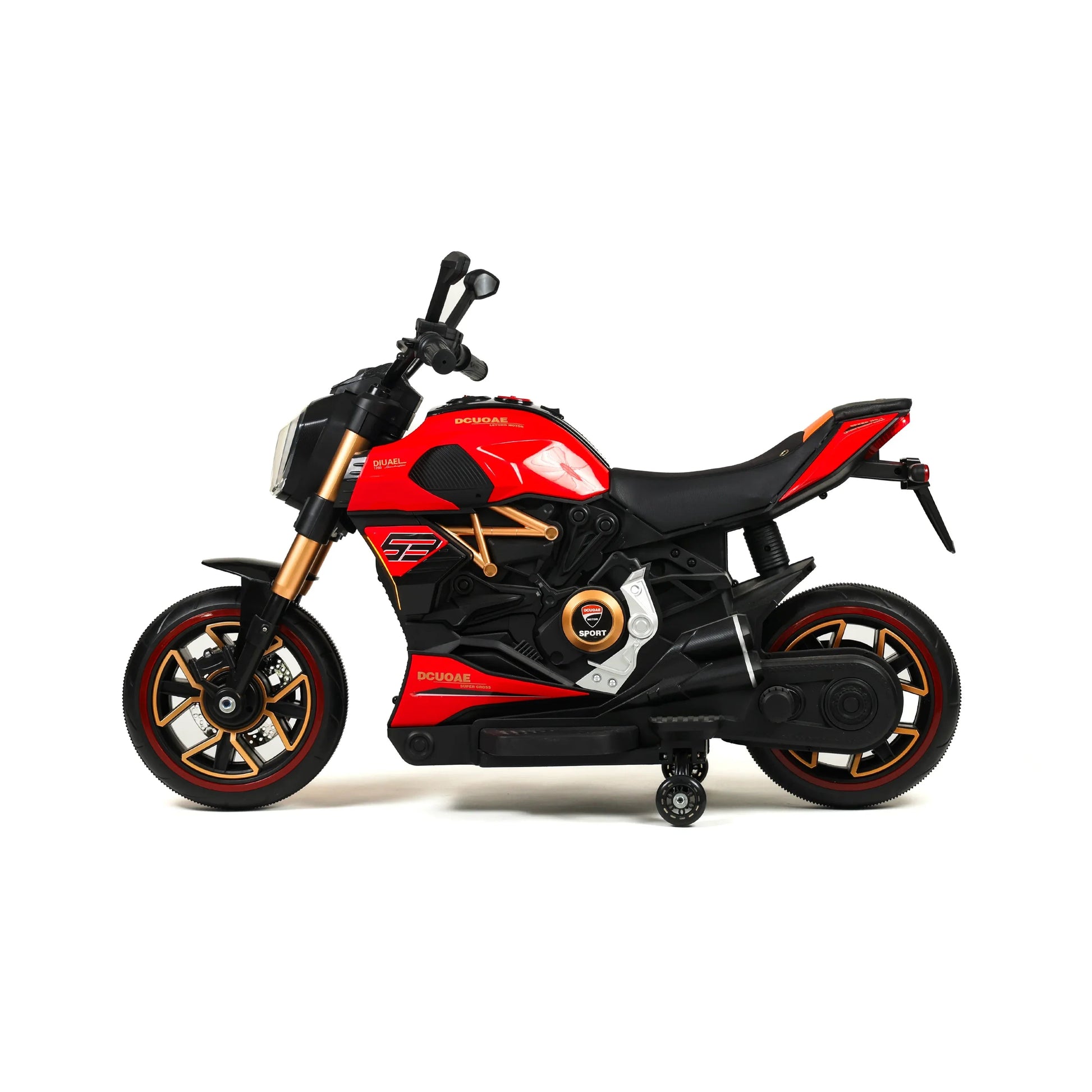 MOTO DA CORSA — vista laterale
