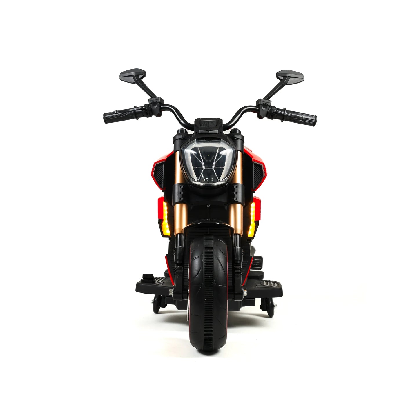 MOTO DA CORSA — vista posteriore