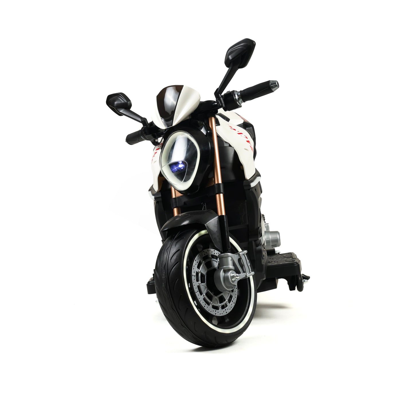 Moto Racing elettrica bambini - dettaglio interni