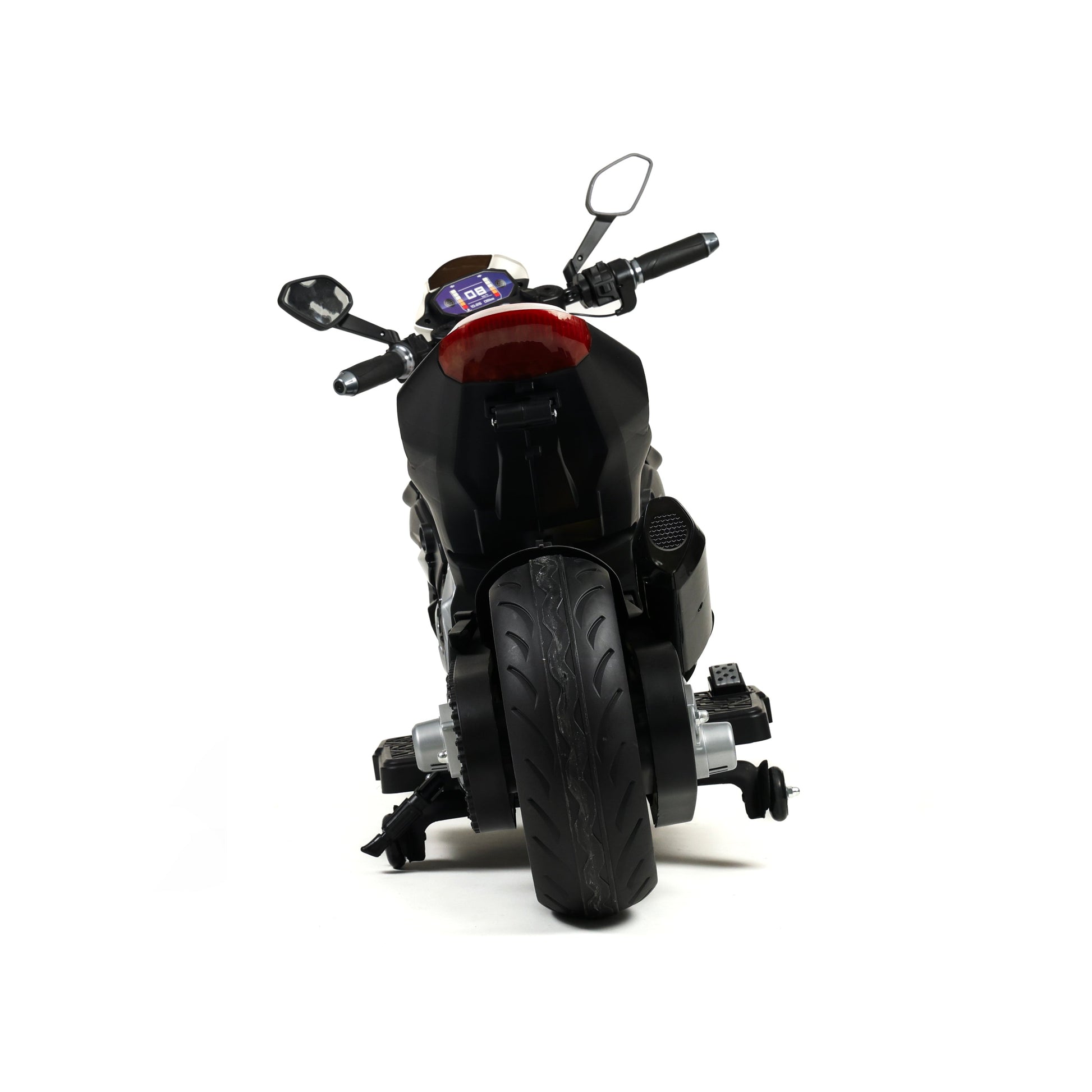 Moto Racing elettrica bambini - vista dall'alto