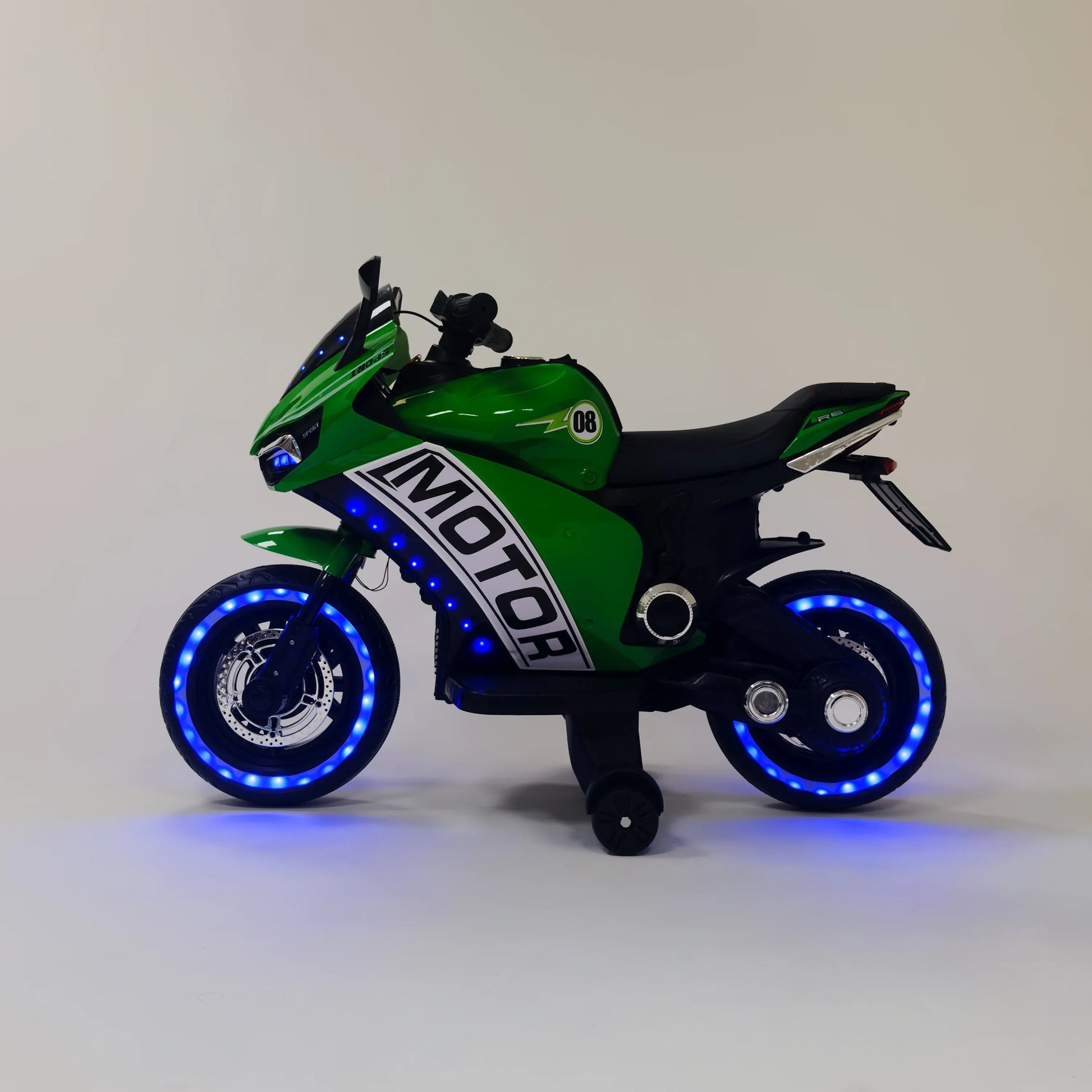 MOTO SPEEDRIDER — vista posteriore