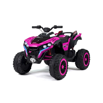 ATV Big rosa, vista 3/4 anteriore