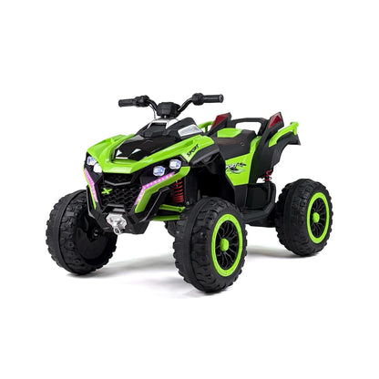 ATV Big verde, vista 3/4 anteriore
