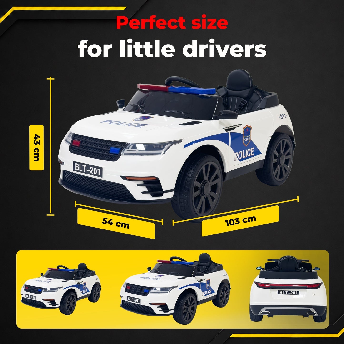 [EN] Police Car - infographic 4