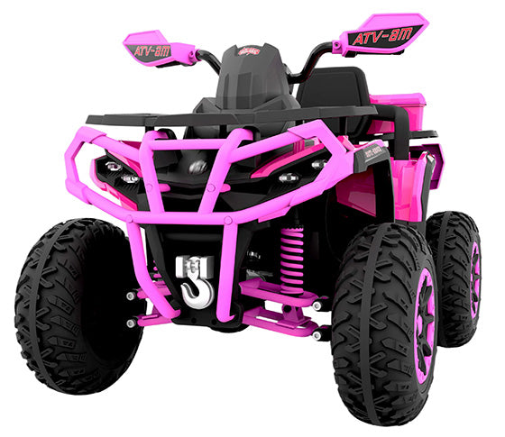 Quad 24V 4x4, rosa
